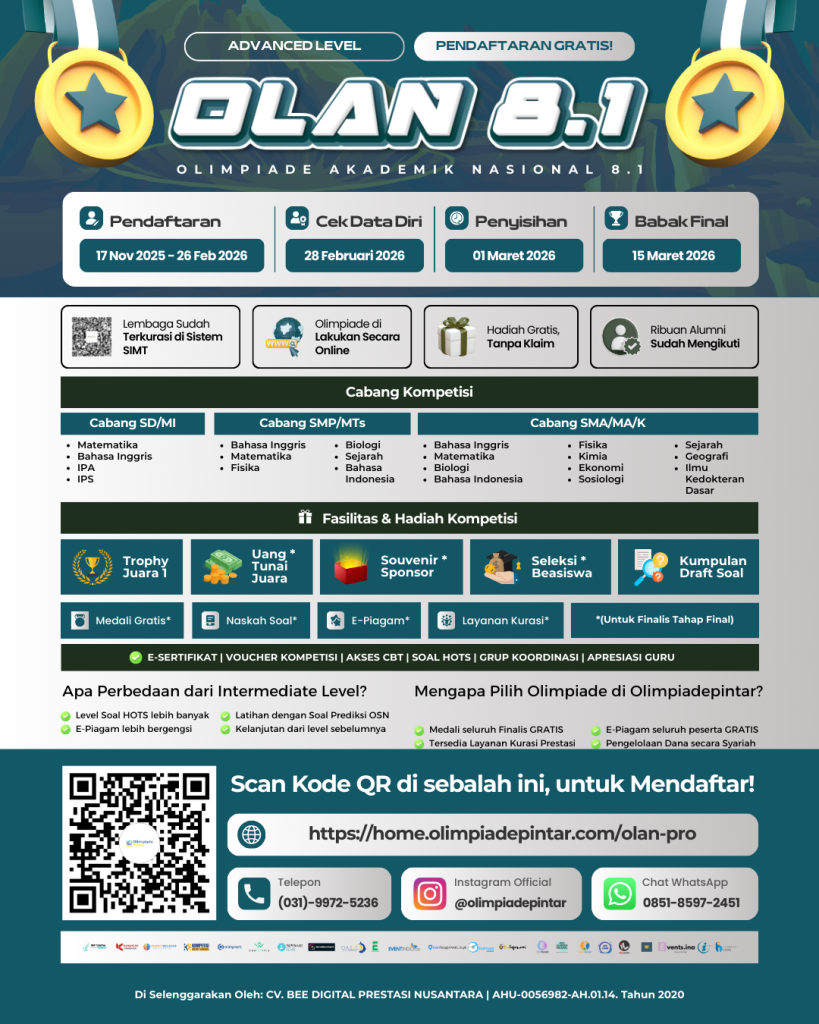 Olan 8.1 | Terkurasi dan Resmi